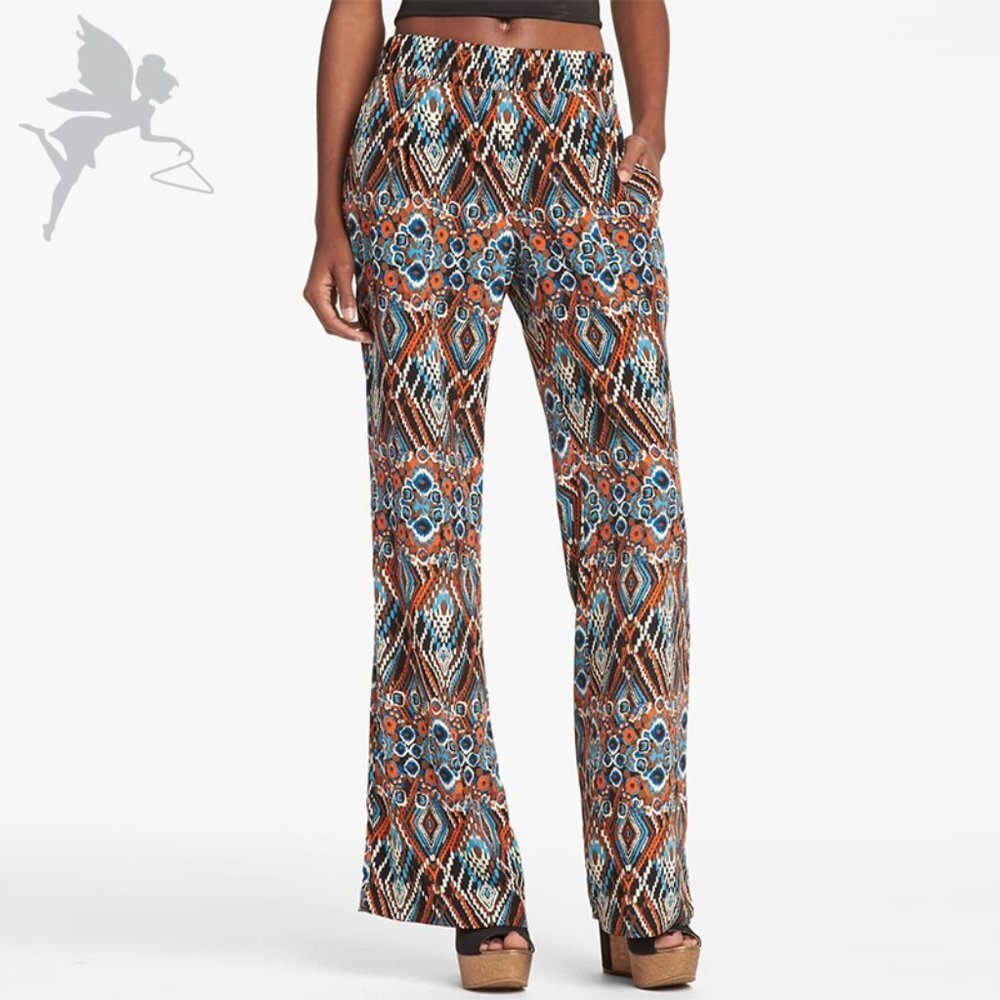 WAYF Tribal palazzo pants